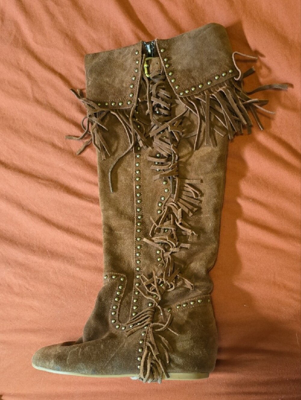 Jeffrey Campbell Joplin 2 Fringe Studded Boots - Picture 6 of 10